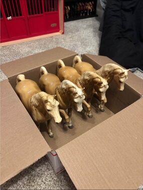 4 breyer horses